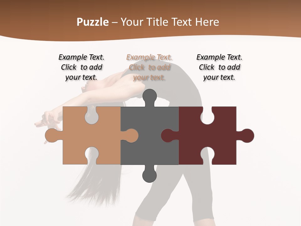 Performer Movement Balance PowerPoint Template