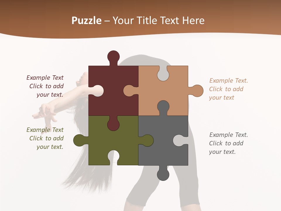 Performer Movement Balance PowerPoint Template