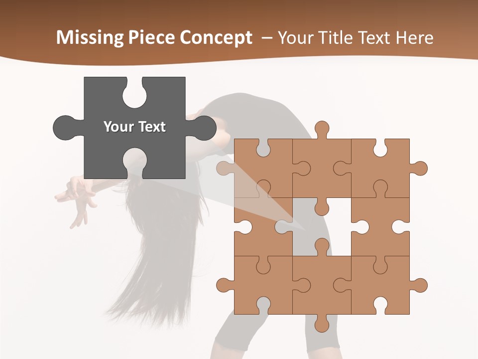 Performer Movement Balance PowerPoint Template