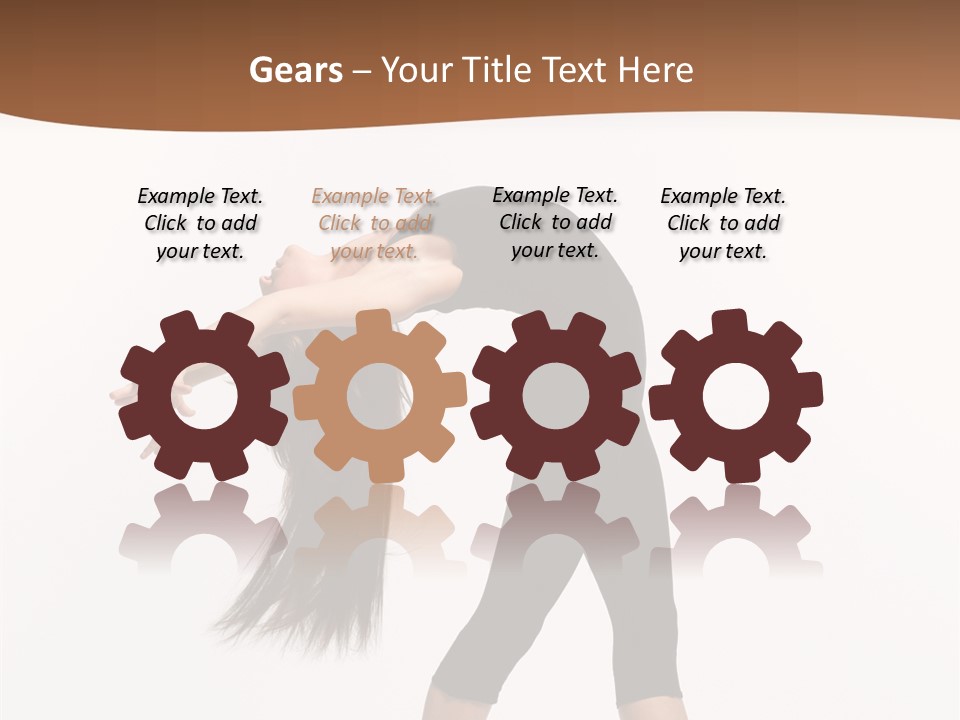 Performer Movement Balance PowerPoint Template