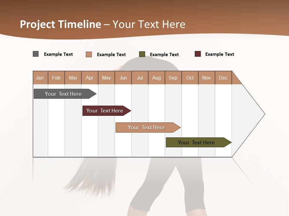 Performer Movement Balance PowerPoint Template