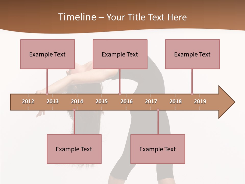 Performer Movement Balance PowerPoint Template