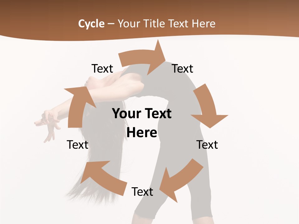 Performer Movement Balance PowerPoint Template