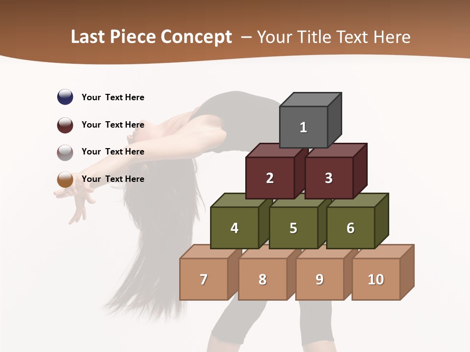 Performer Movement Balance PowerPoint Template