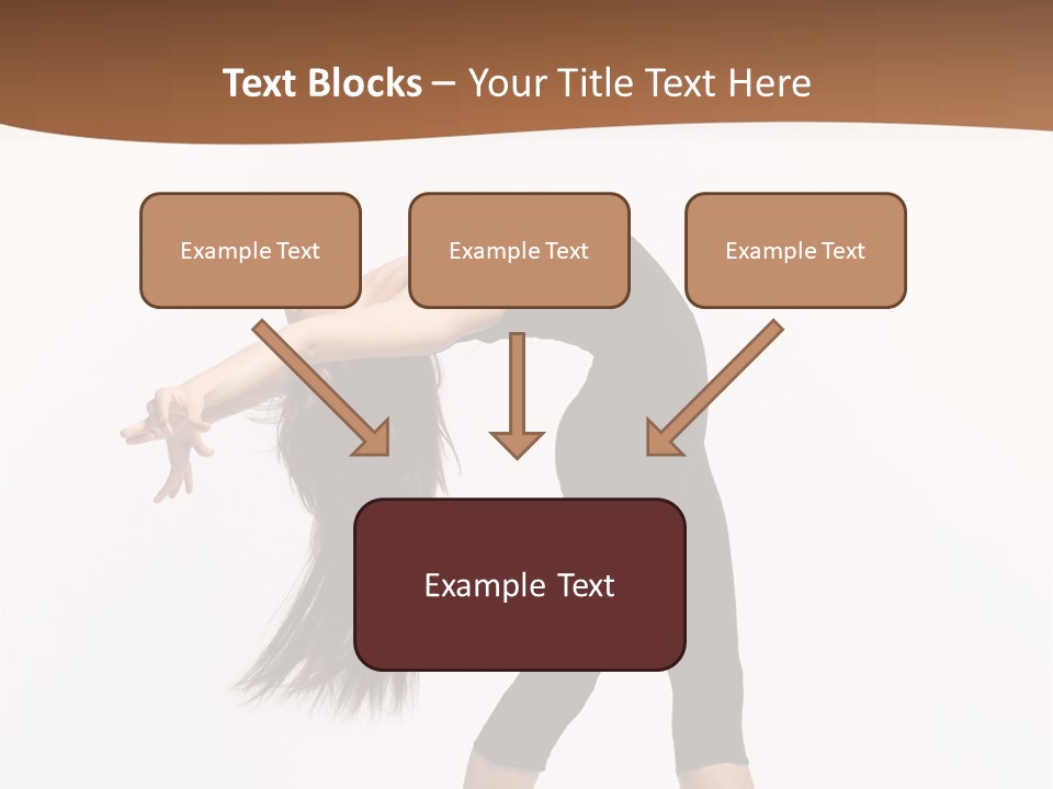 Performer Movement Balance PowerPoint Template