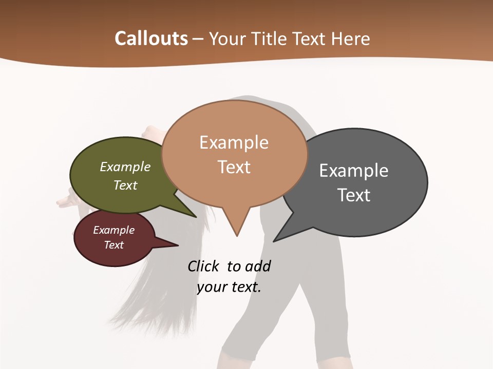 Performer Movement Balance PowerPoint Template