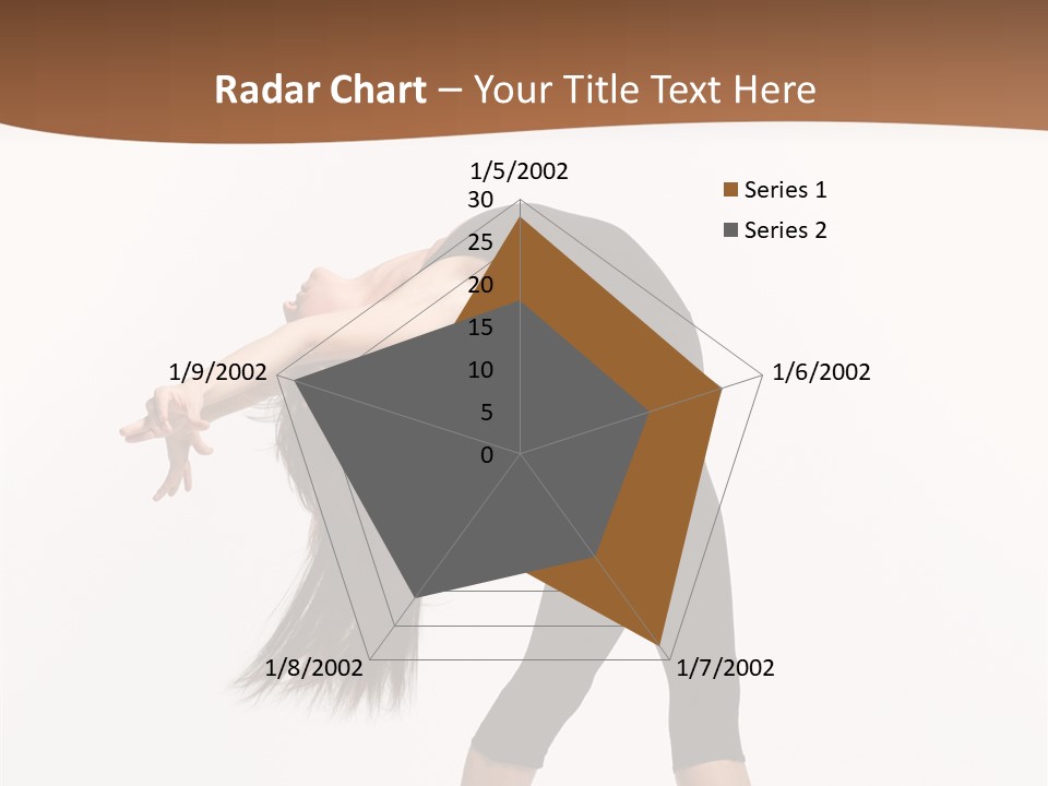 Performer Movement Balance PowerPoint Template