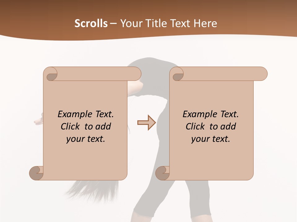 Performer Movement Balance PowerPoint Template