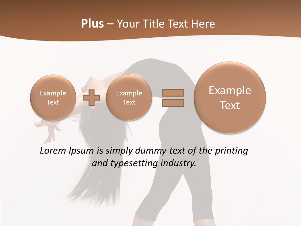 Performer Movement Balance PowerPoint Template