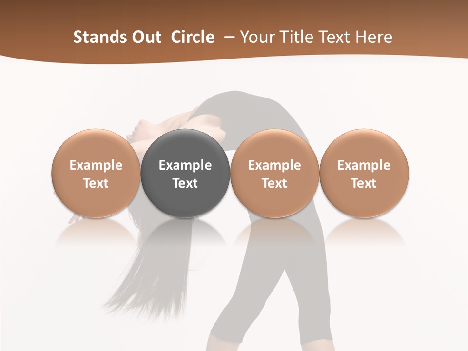 Performer Movement Balance PowerPoint Template