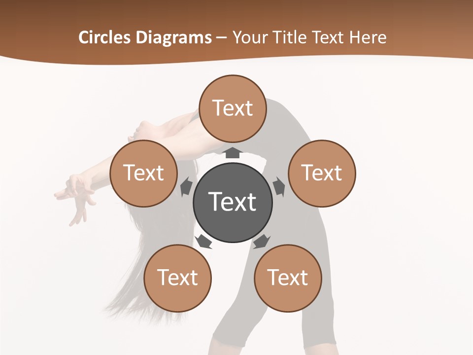 Performer Movement Balance PowerPoint Template