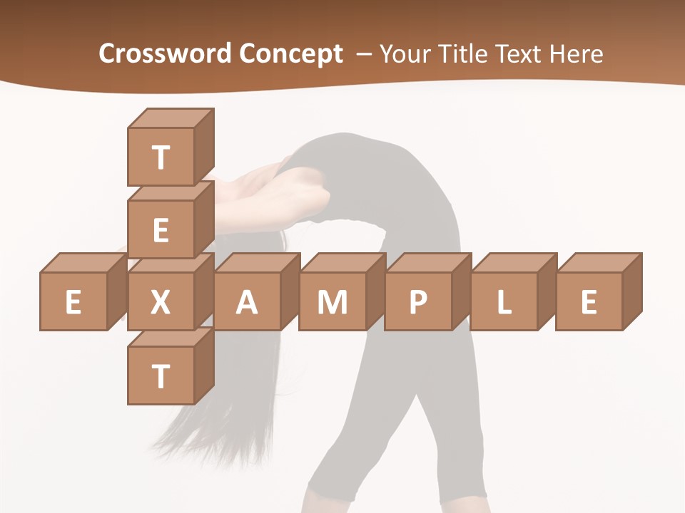 Performer Movement Balance PowerPoint Template