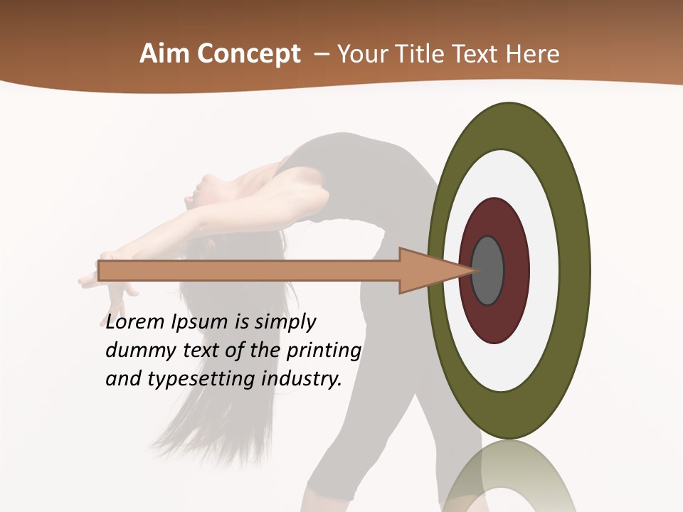 Performer Movement Balance PowerPoint Template