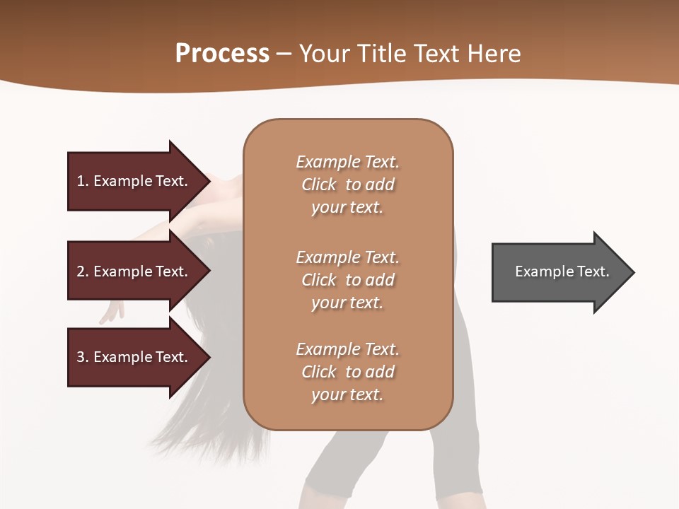 Performer Movement Balance PowerPoint Template