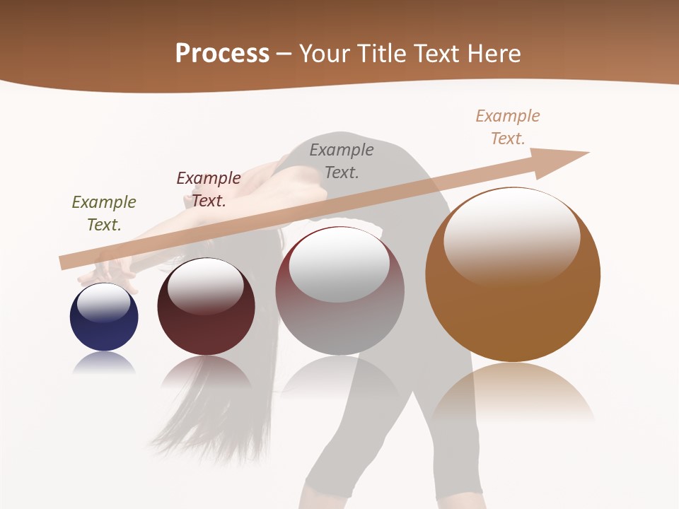 Performer Movement Balance PowerPoint Template