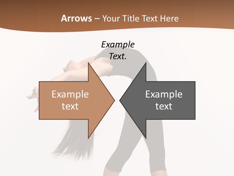 Performer Movement Balance PowerPoint Template