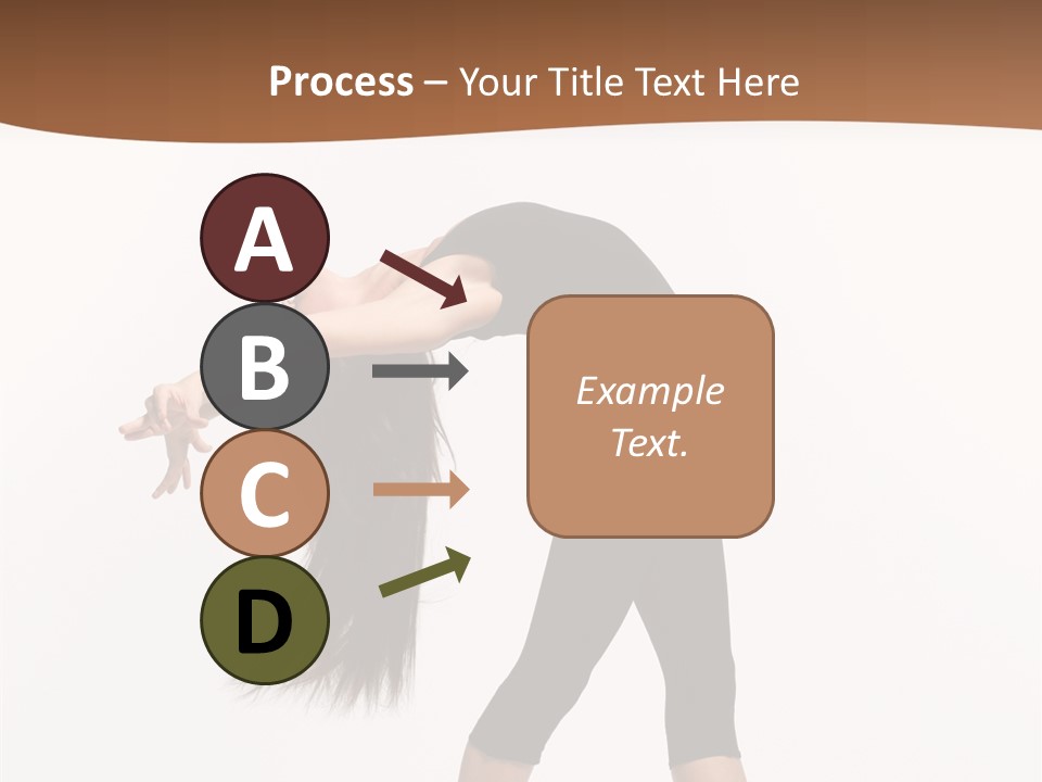 Performer Movement Balance PowerPoint Template
