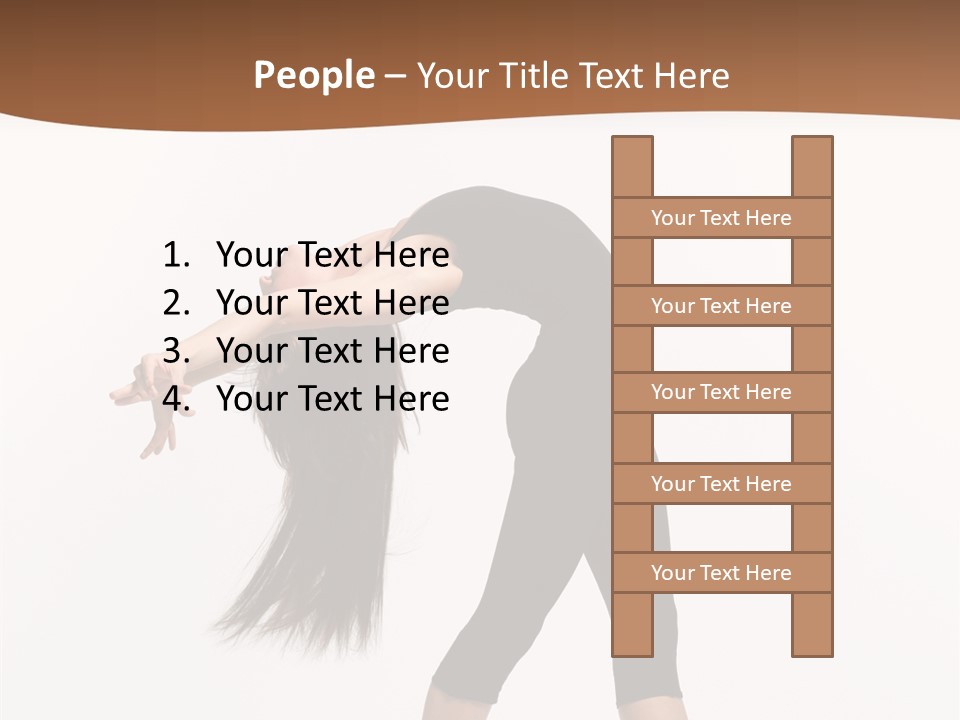 Performer Movement Balance PowerPoint Template