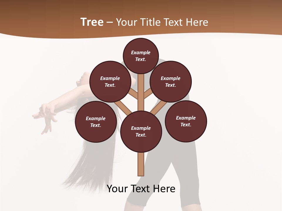 Performer Movement Balance PowerPoint Template