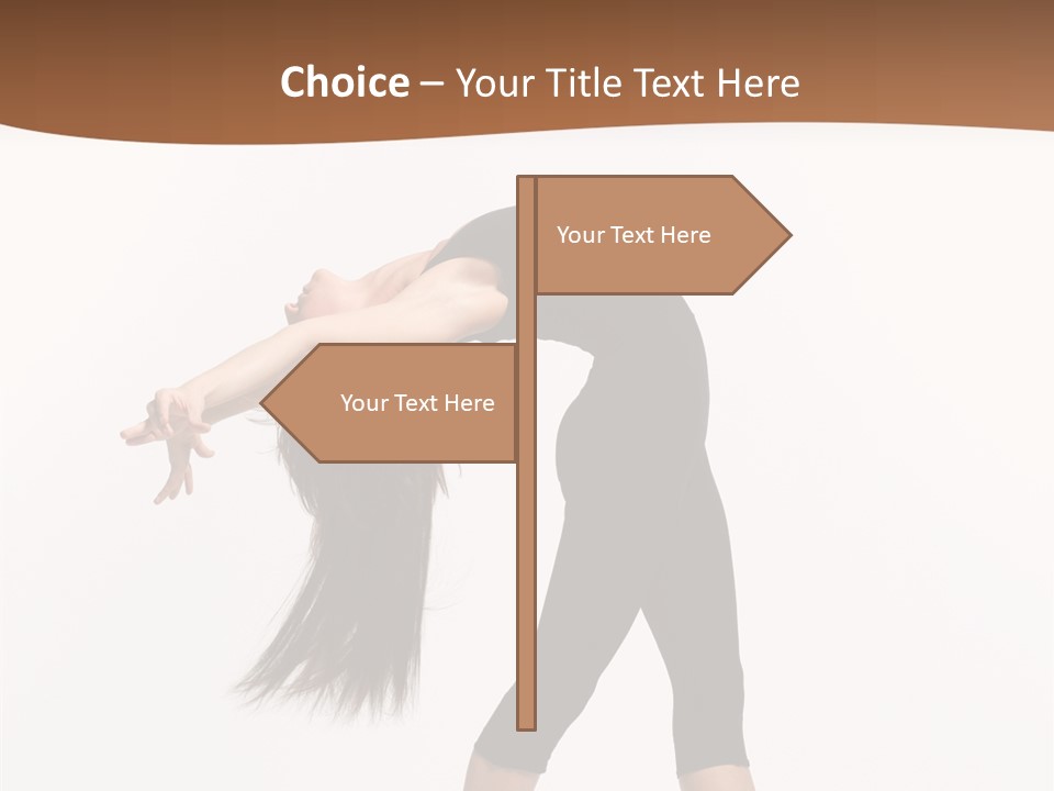 Performer Movement Balance PowerPoint Template