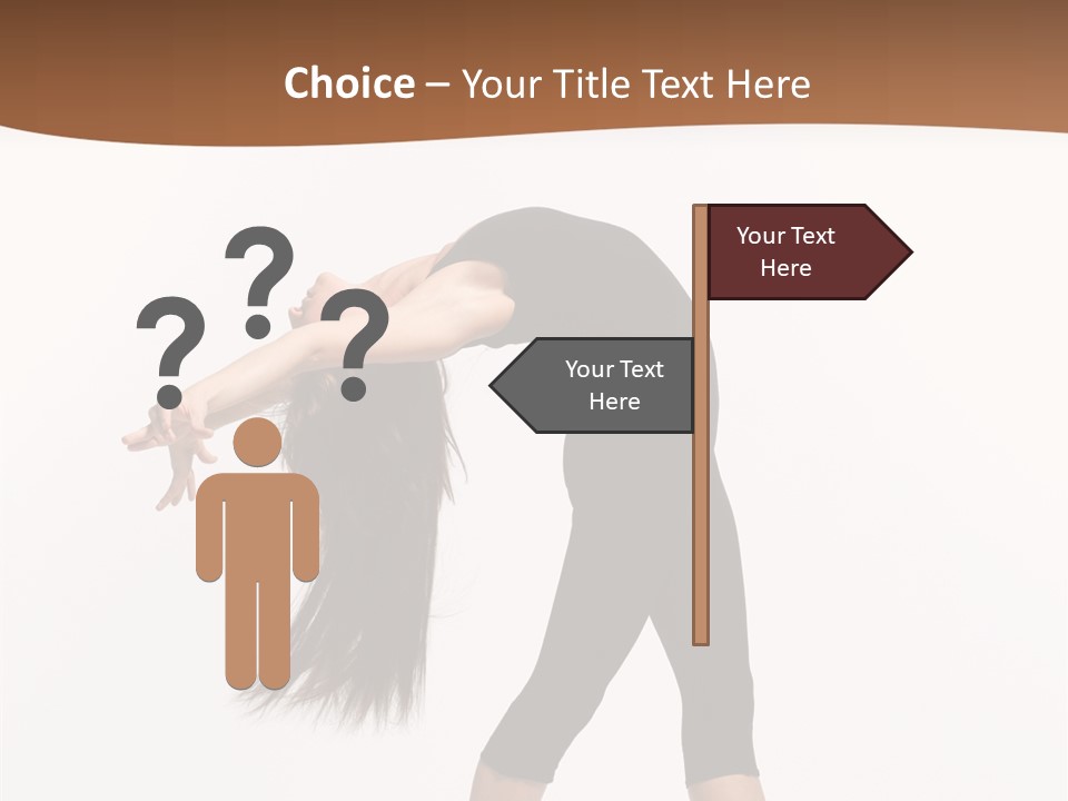 Performer Movement Balance PowerPoint Template