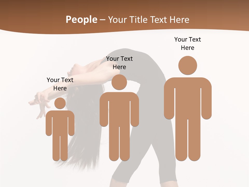 Performer Movement Balance PowerPoint Template