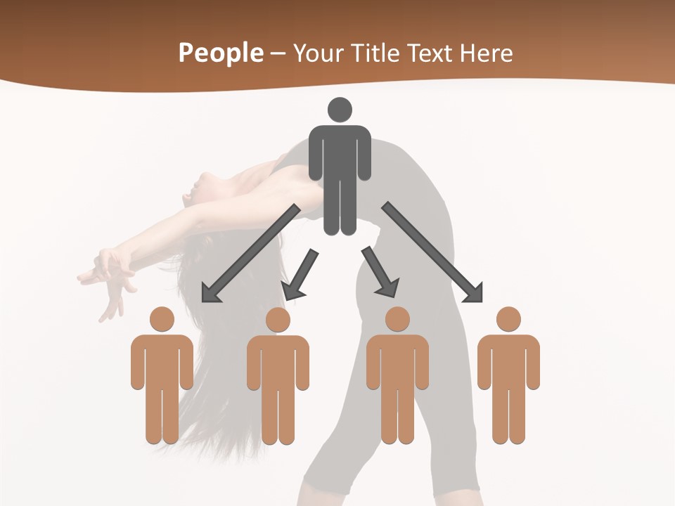 Performer Movement Balance PowerPoint Template