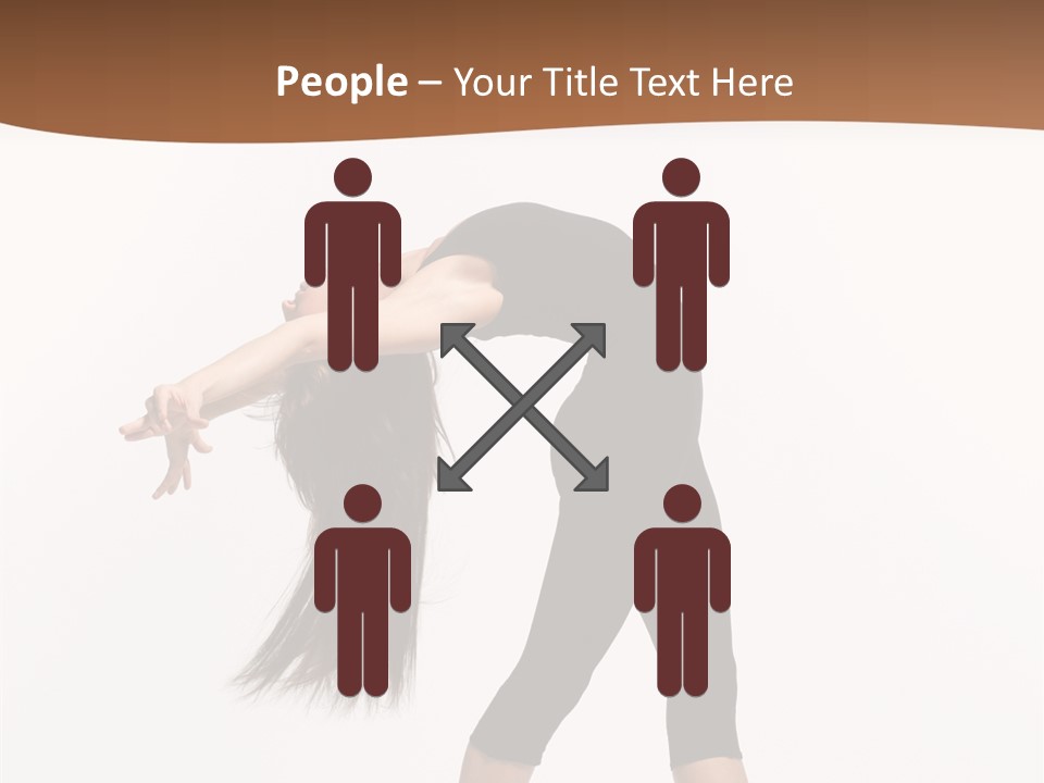 Performer Movement Balance PowerPoint Template