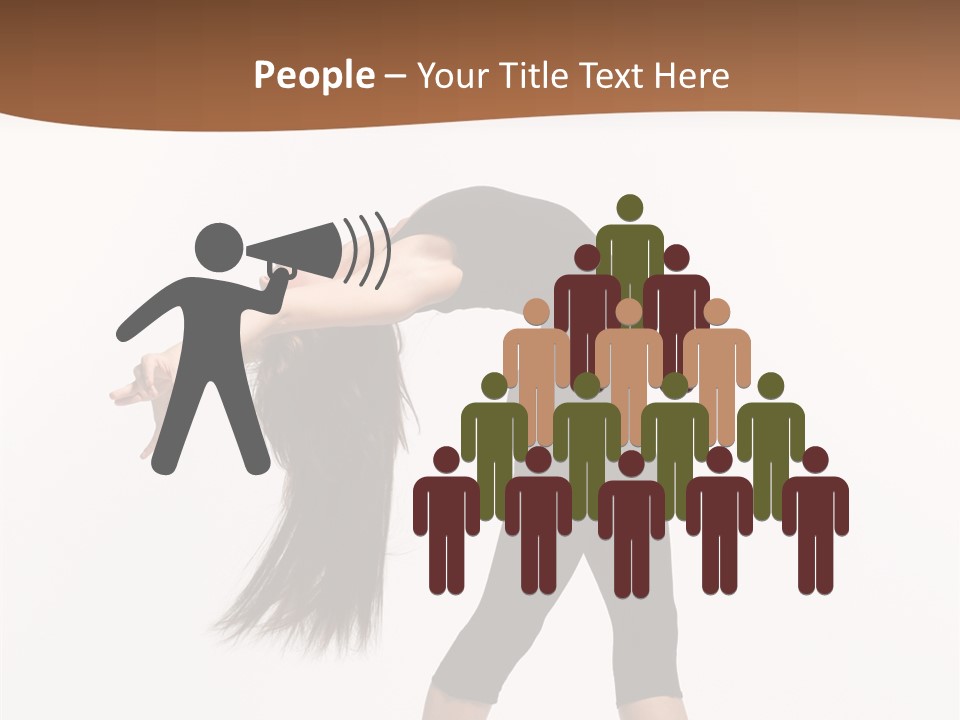 Performer Movement Balance PowerPoint Template