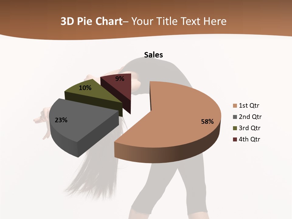 Performer Movement Balance PowerPoint Template