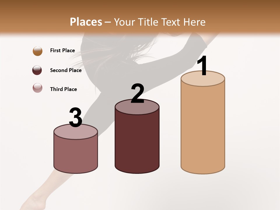 Balance Fashion Fitness PowerPoint Template