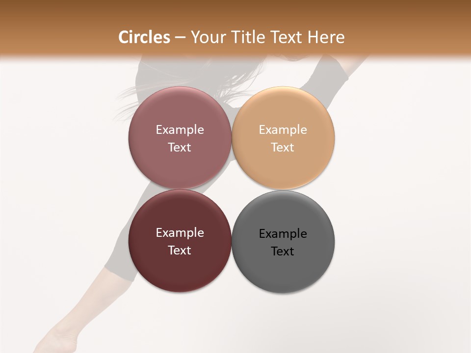 Balance Fashion Fitness PowerPoint Template