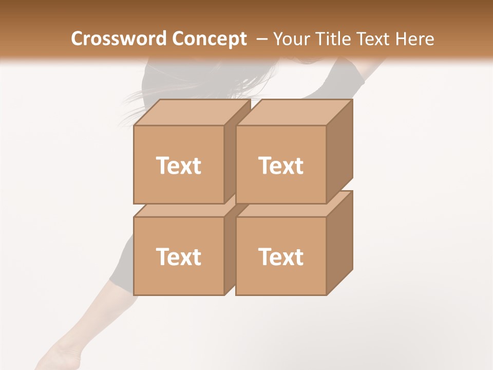 Balance Fashion Fitness PowerPoint Template