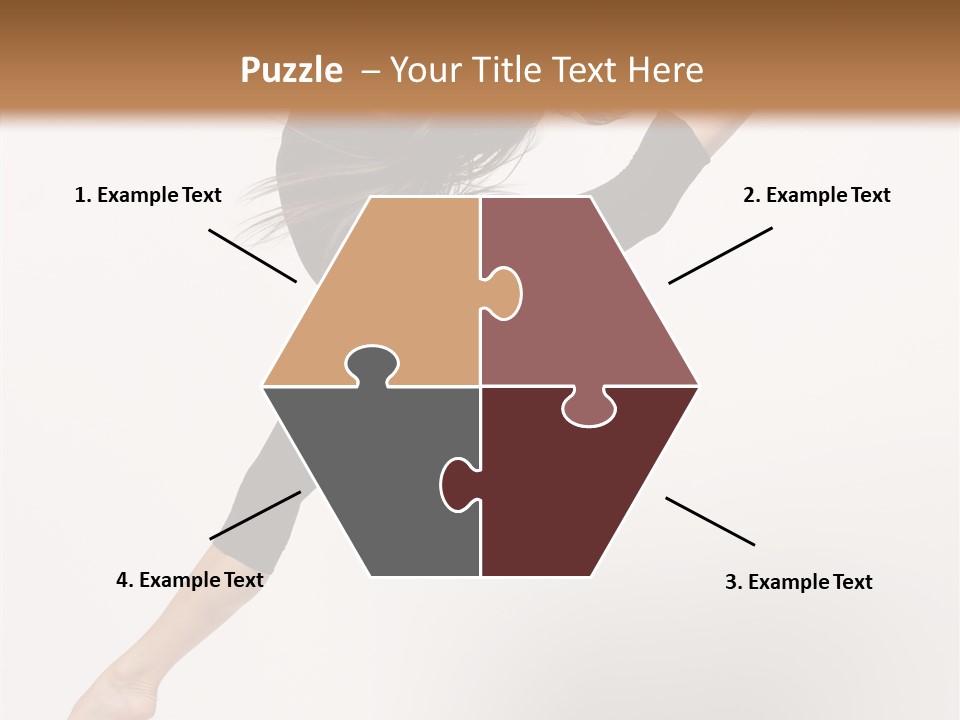 Balance Fashion Fitness PowerPoint Template