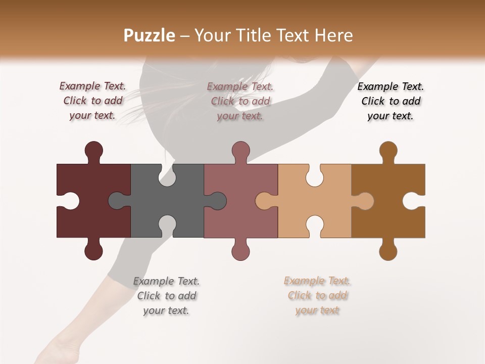 Balance Fashion Fitness PowerPoint Template
