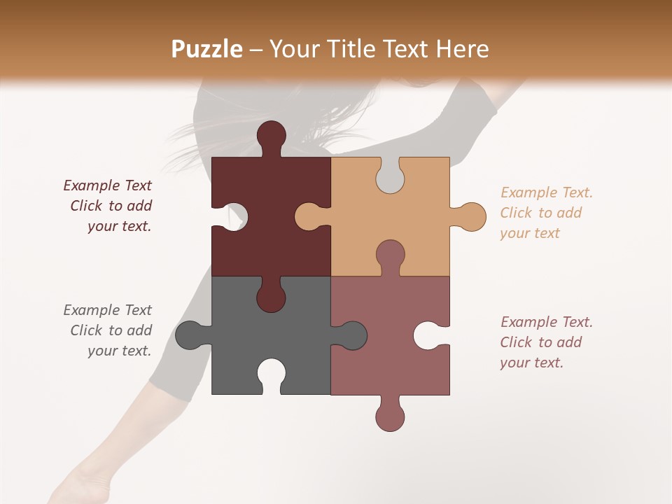 Balance Fashion Fitness PowerPoint Template