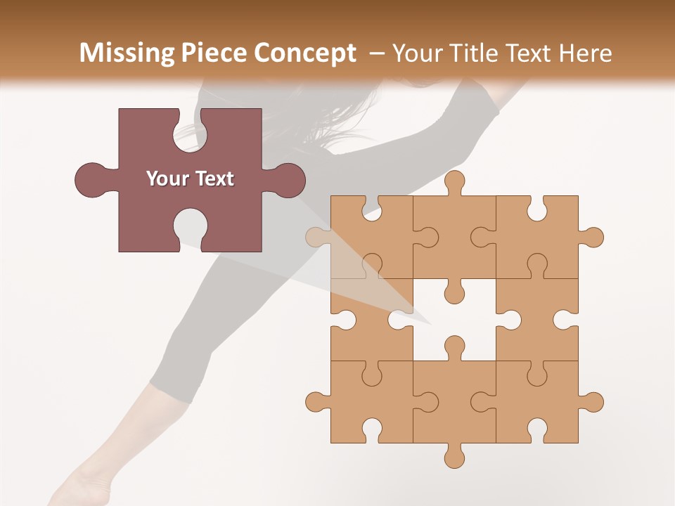 Balance Fashion Fitness PowerPoint Template