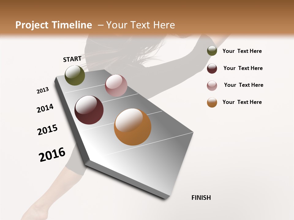 Balance Fashion Fitness PowerPoint Template