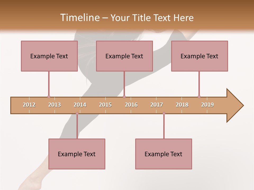 Balance Fashion Fitness PowerPoint Template