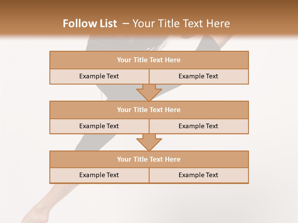Balance Fashion Fitness PowerPoint Template