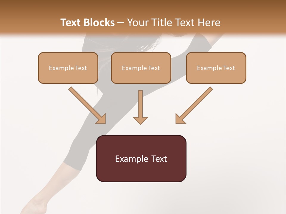 Balance Fashion Fitness PowerPoint Template