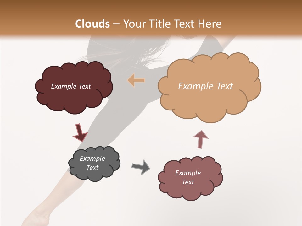 Balance Fashion Fitness PowerPoint Template