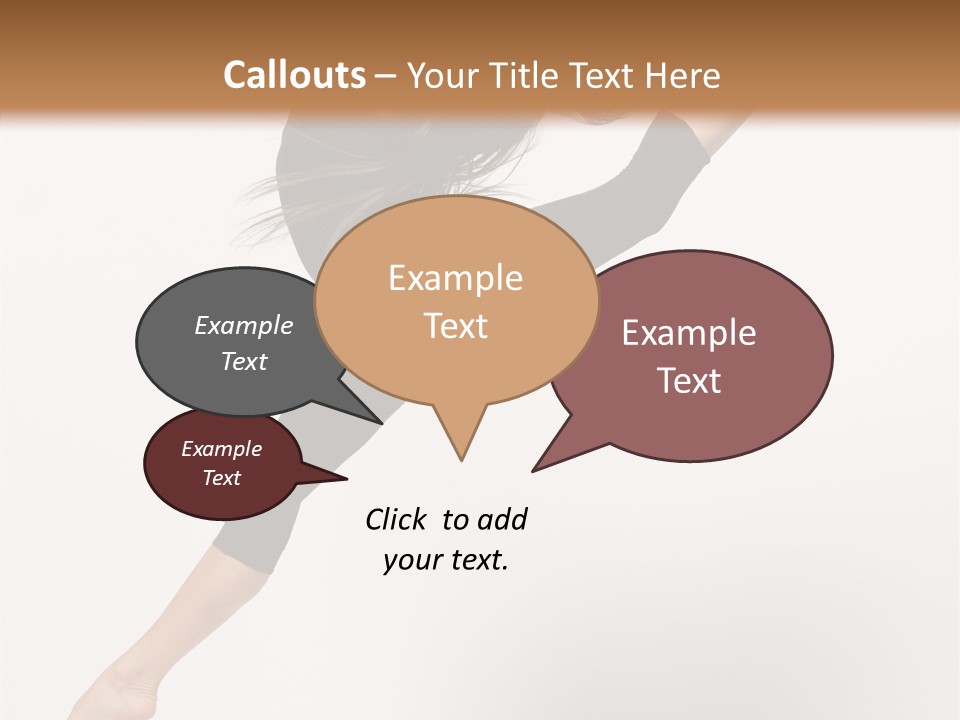 Balance Fashion Fitness PowerPoint Template