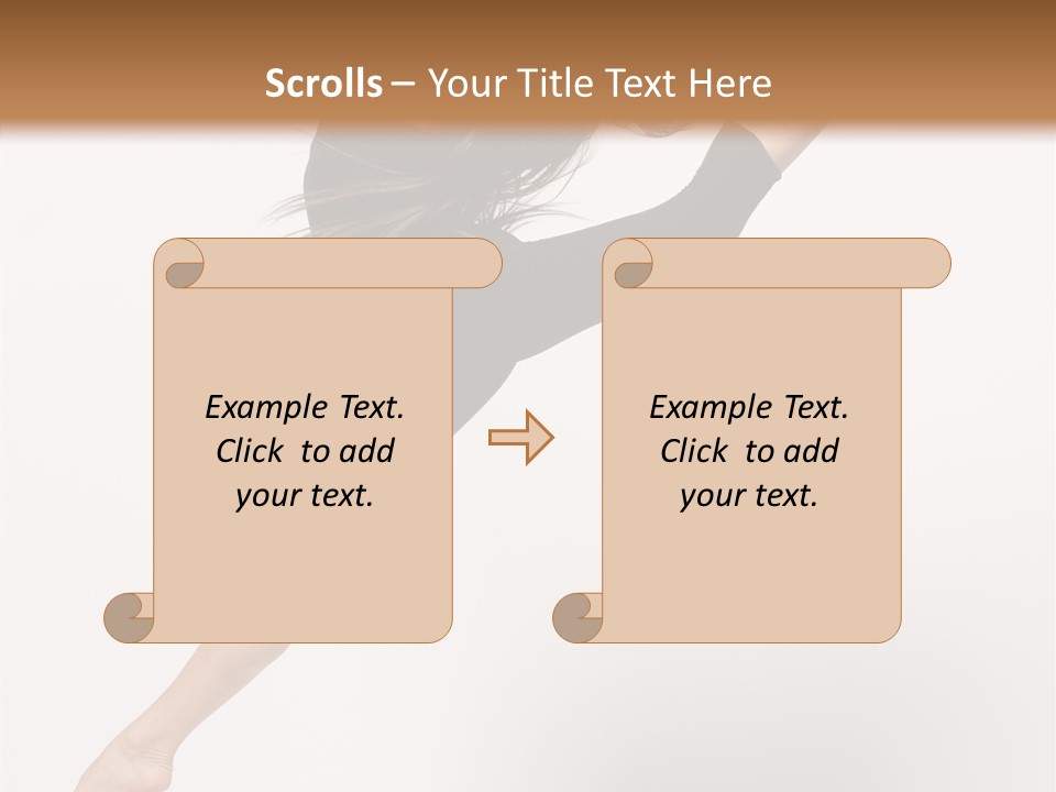 Balance Fashion Fitness PowerPoint Template