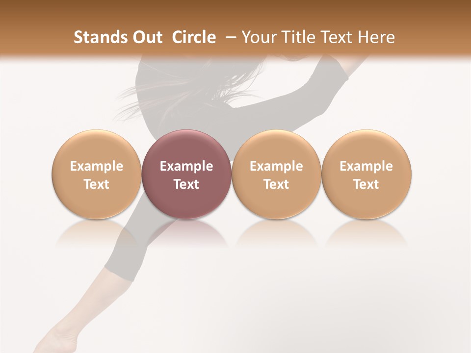 Balance Fashion Fitness PowerPoint Template