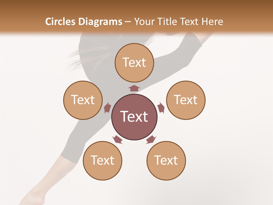 Balance Fashion Fitness PowerPoint Template