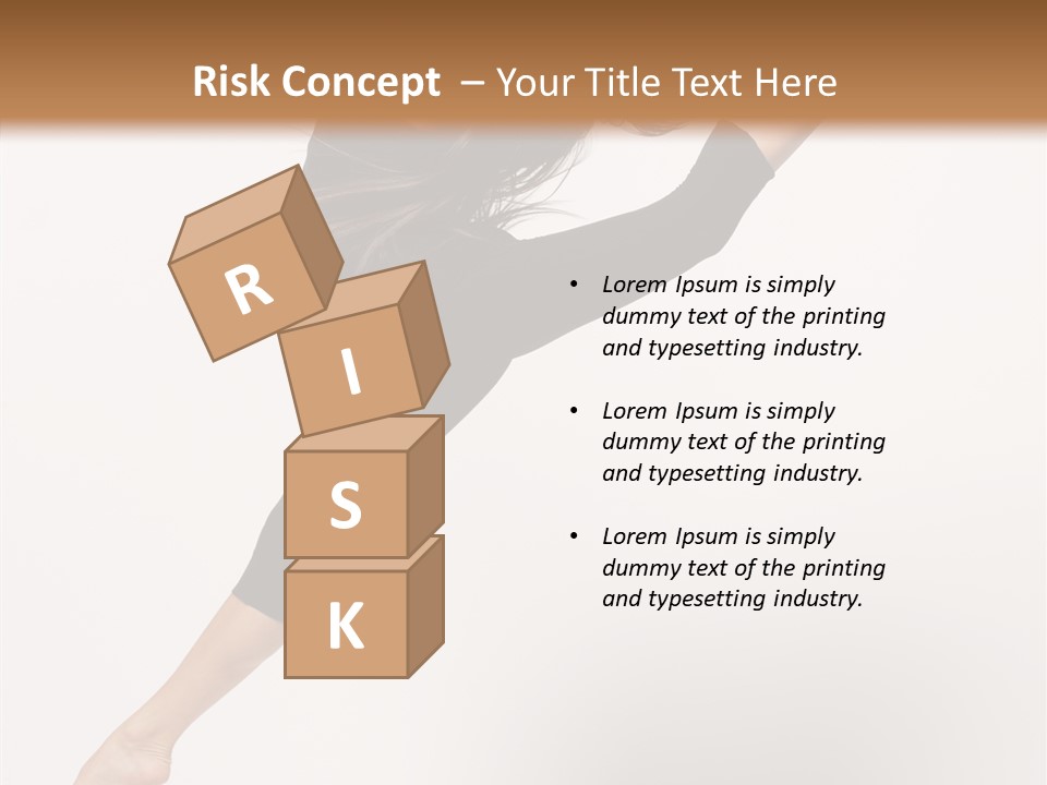 Balance Fashion Fitness PowerPoint Template