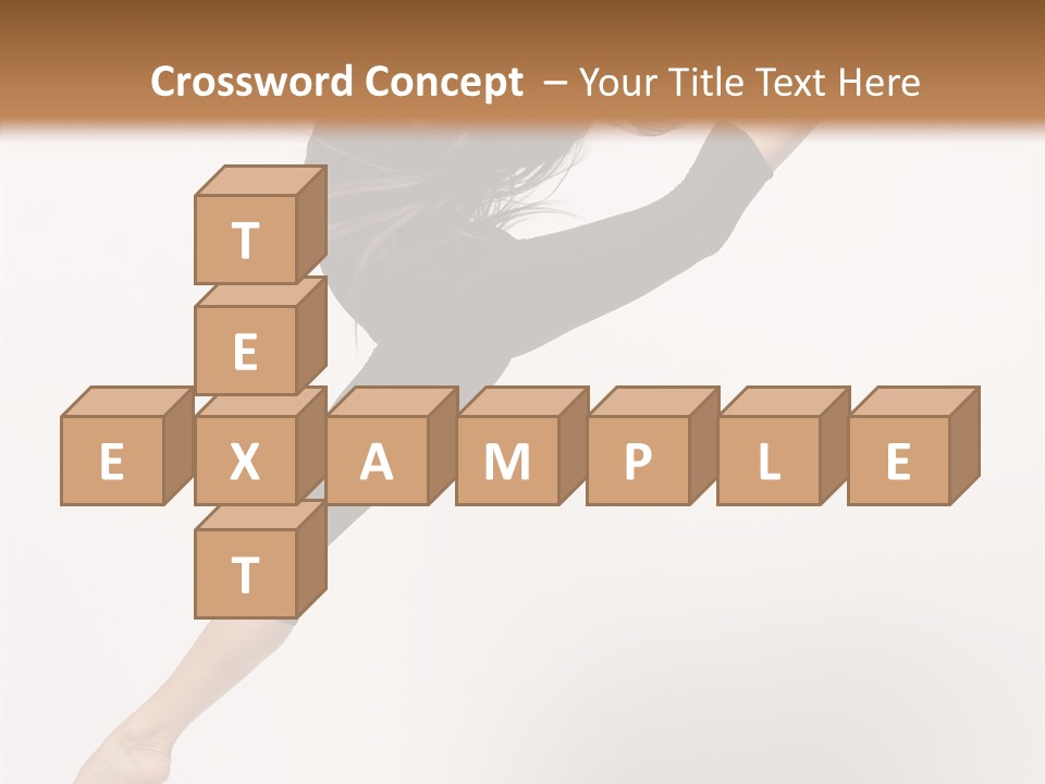 Balance Fashion Fitness PowerPoint Template