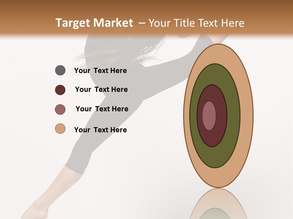 Balance Fashion Fitness PowerPoint Template