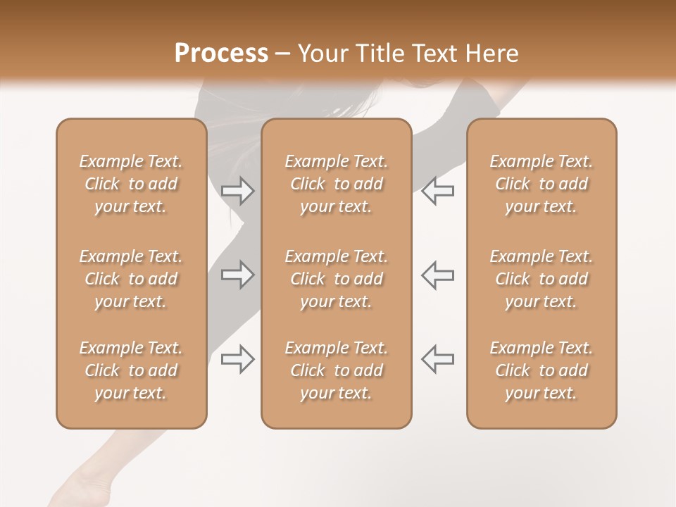 Balance Fashion Fitness PowerPoint Template